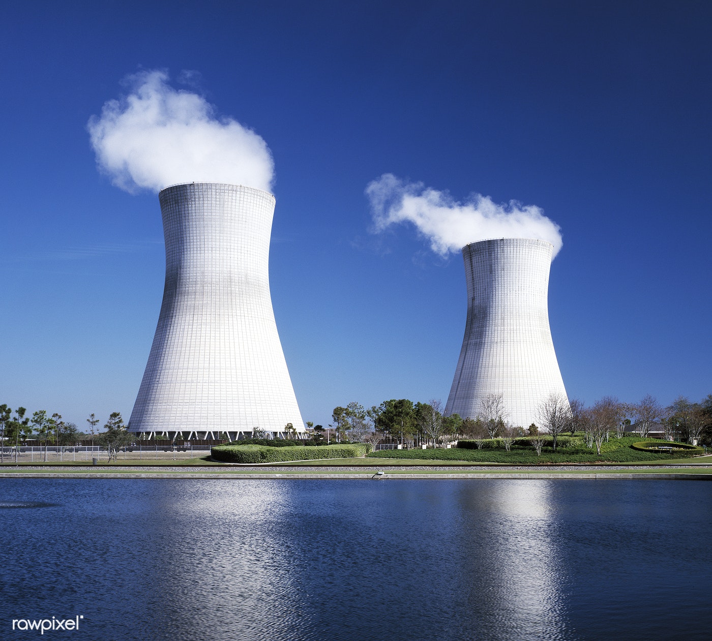 A nuclear power plant
